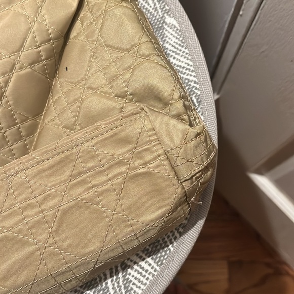 Christian Dior Quilted Denim Cannage Lady 2 way Tote - Picture 10 of 14